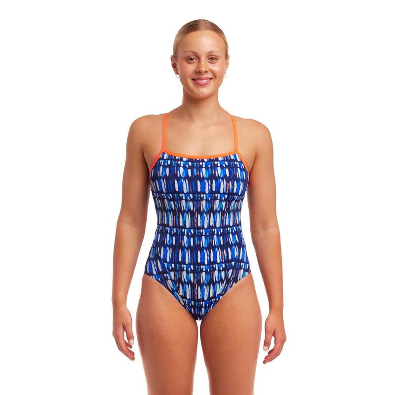 Maillot de bain femme Funkita Single Strap One Piece Perfect Teeth