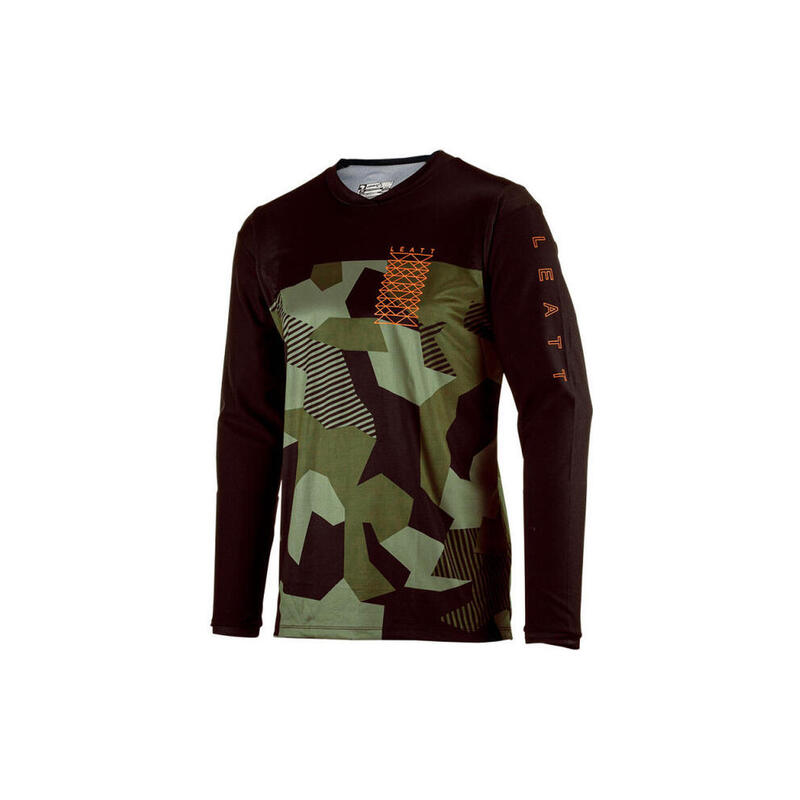 Maillot Manches Longues Enfant Leatt MTB Gravity 4.0 Camo