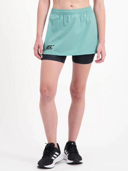 Damen-Laufrock-Shorts Running-Trail ZIPRUN SKIRT 3 IN 1
