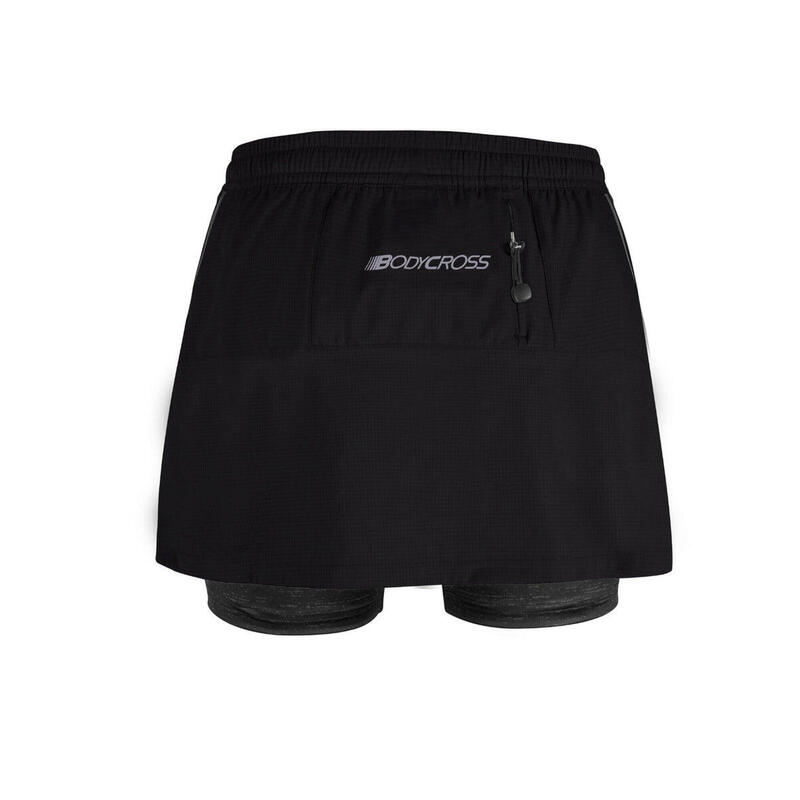 Short/Jupe 3 en 1 ANGY Noir