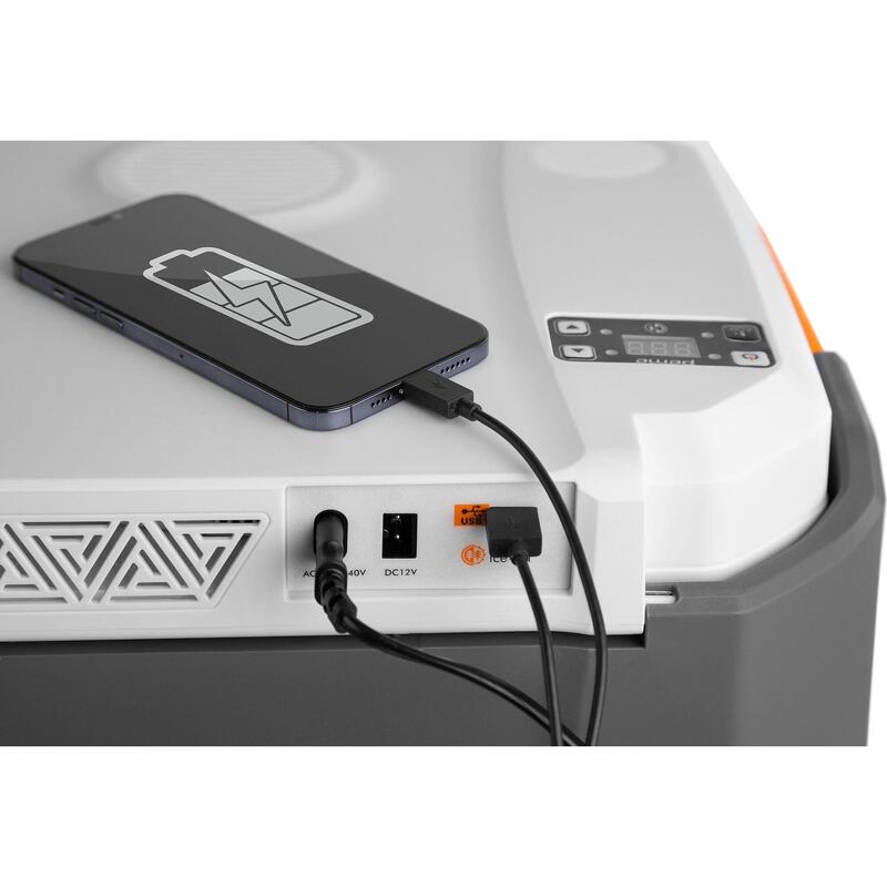 Elektrische Kühlbox Peme Ice-on Trip 33 L Bluetooth-Lautsprecher Auto Camping