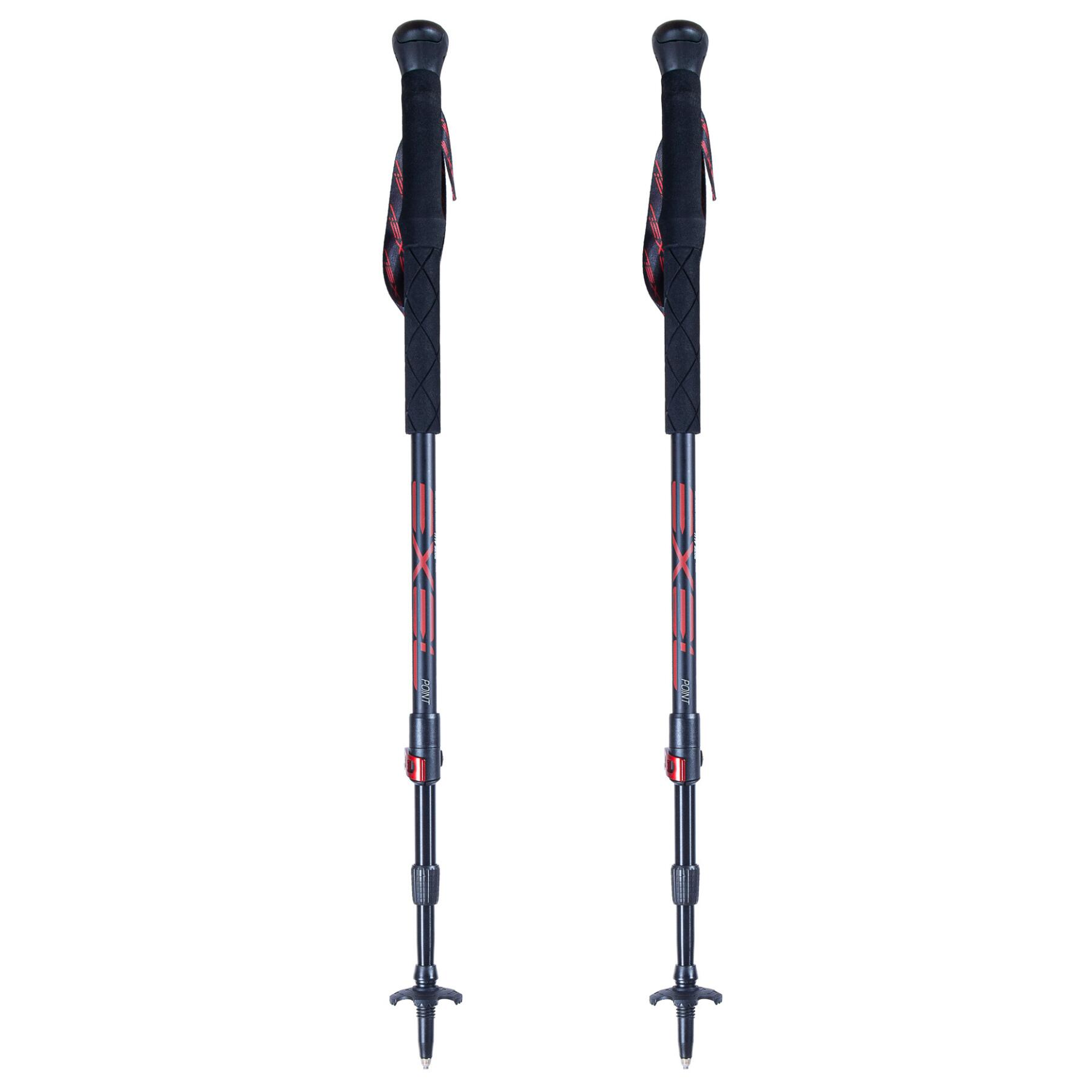 POINT aluminium anti-shock trekkingstokken 1/5