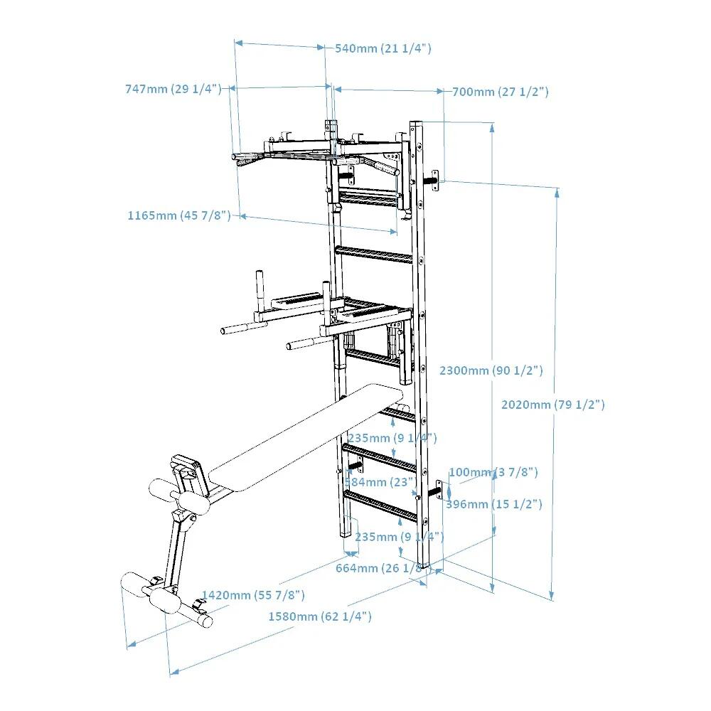 Espalier BenchK 233B 7/8