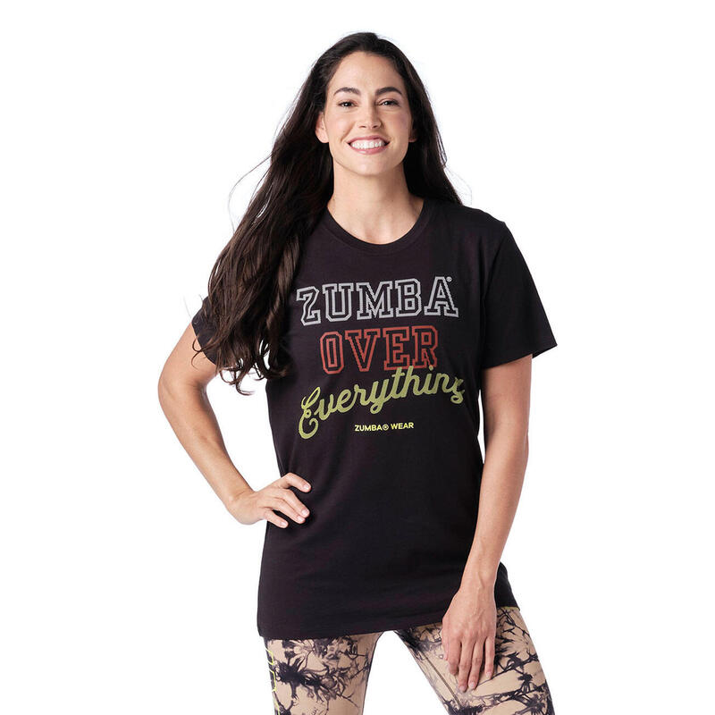 T-shirt sportowy unisex Zumba Over Everything