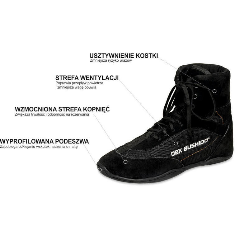 Buty treningowe do boksu i MMA DBX Bushido ARS-2051B