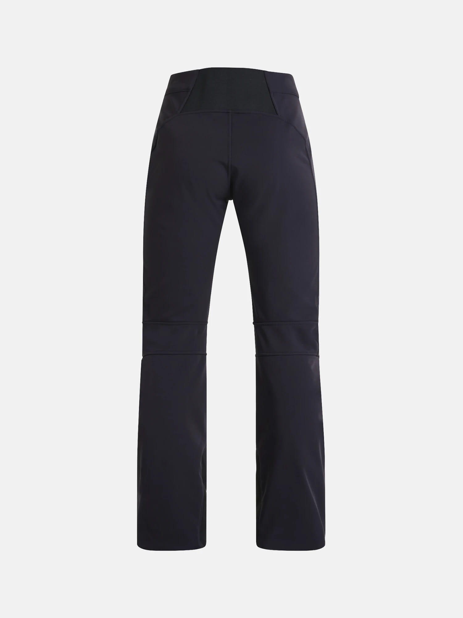 Broek - Sportswear - Dames - Stretch, Regular fit - Zwart 3/7