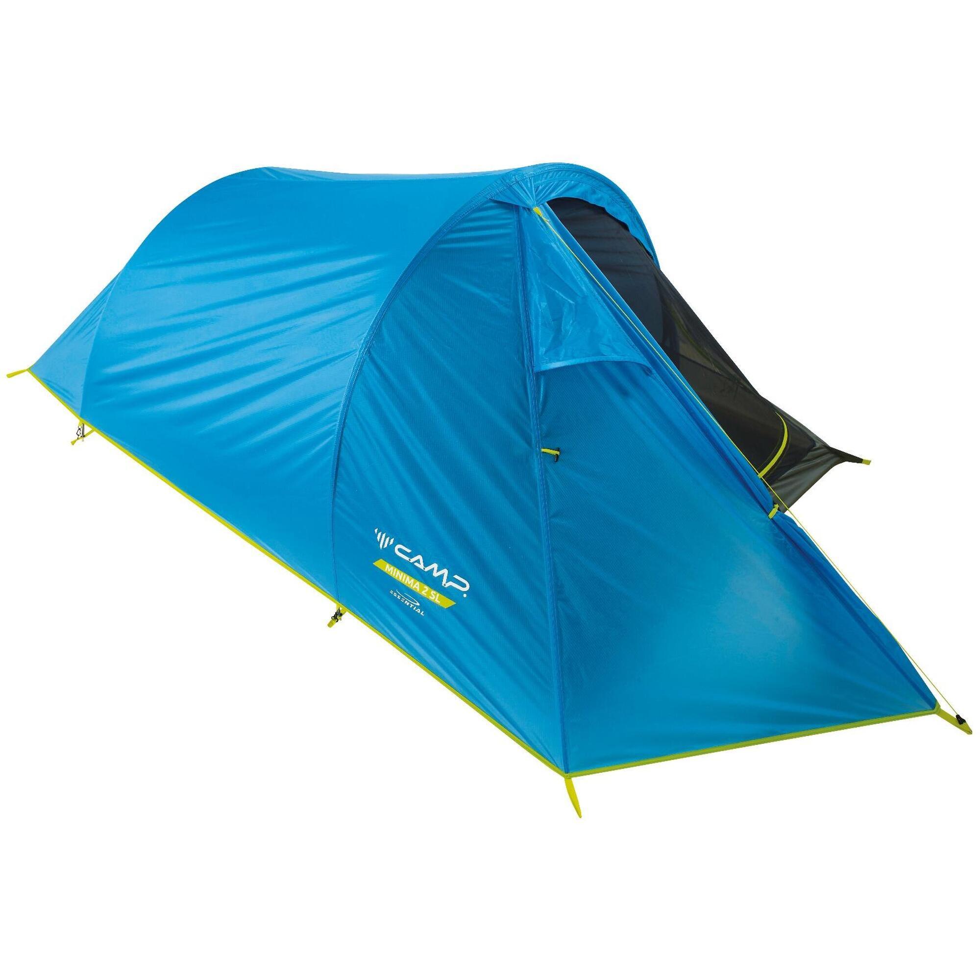 Camp - Tente Randonnée Bivouac Minima 2 Sl Camp - Tente - Bleu|gris - 2 Places - Decathlon