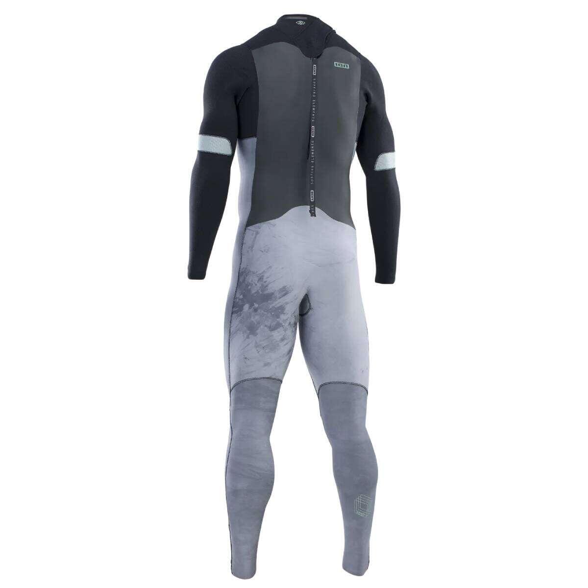 ION Wetsuit Seek Amp 5/4 Backzip Grijs 2/7