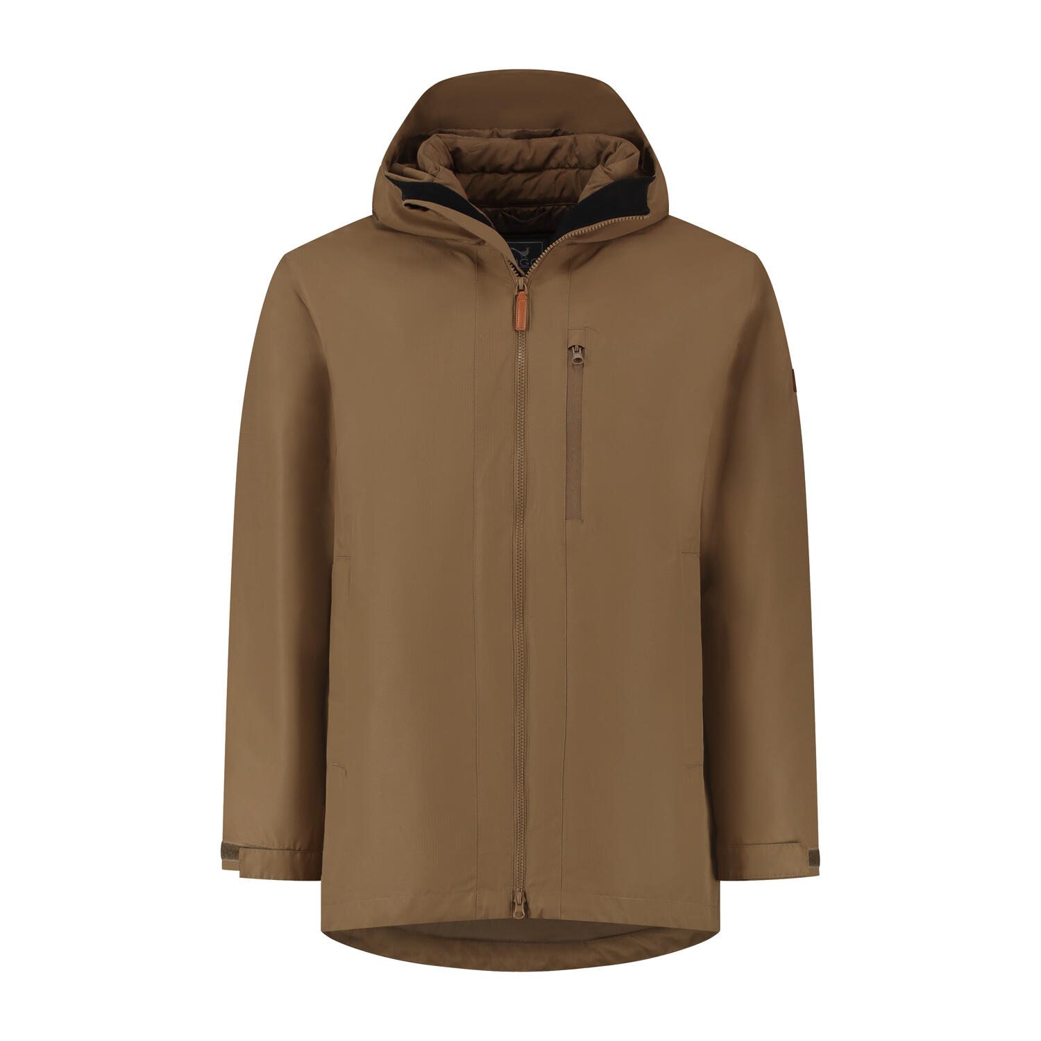 Mgo - Mgo Liam Jacket - Veste 3 En 1 Coupe-vent Et Imperméable - Hommes - Doudoune Synthétique - Marron - 52 2xl - Decathlon