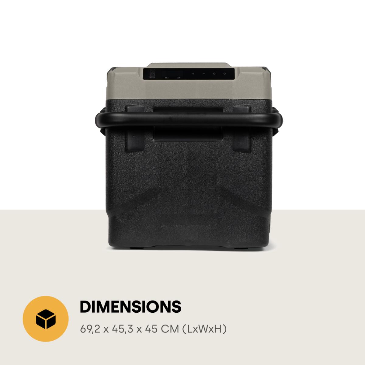 Steamy-E Dual Zone 41 Roller, Elektrische Koelbox Op Wielen, 40L 6/7