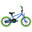 Vélo pour enfants BMX Bikestar 16 pouces, bleu / vert