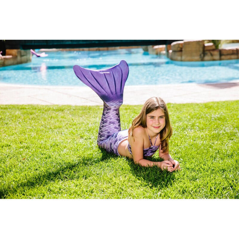 Monopinna coda da sirena aquaris lila xxs 2/3