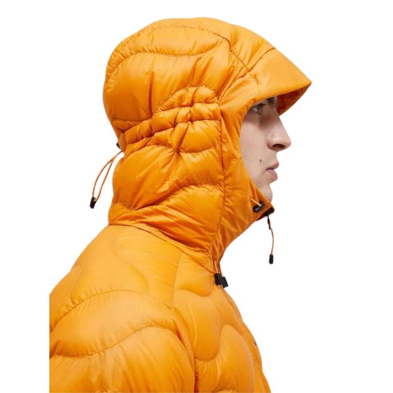 Kurtka Peak Performance M Helium Down Hood Jacket pomarańczowa - M