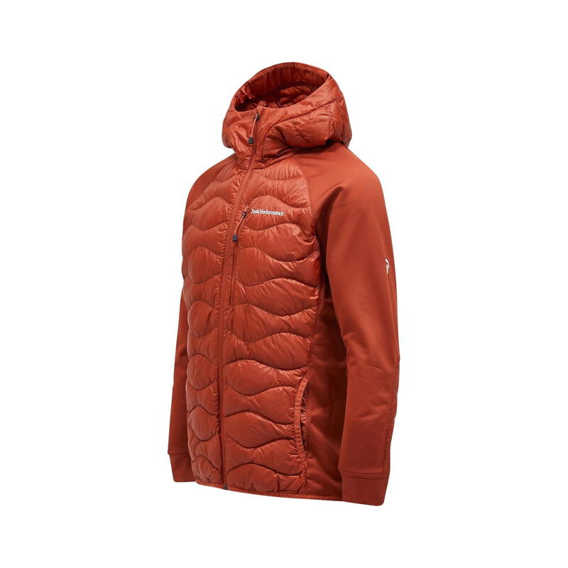 Kurtka Peak Performance M Helium Down Hybrid Hood Jacket Spiced - L