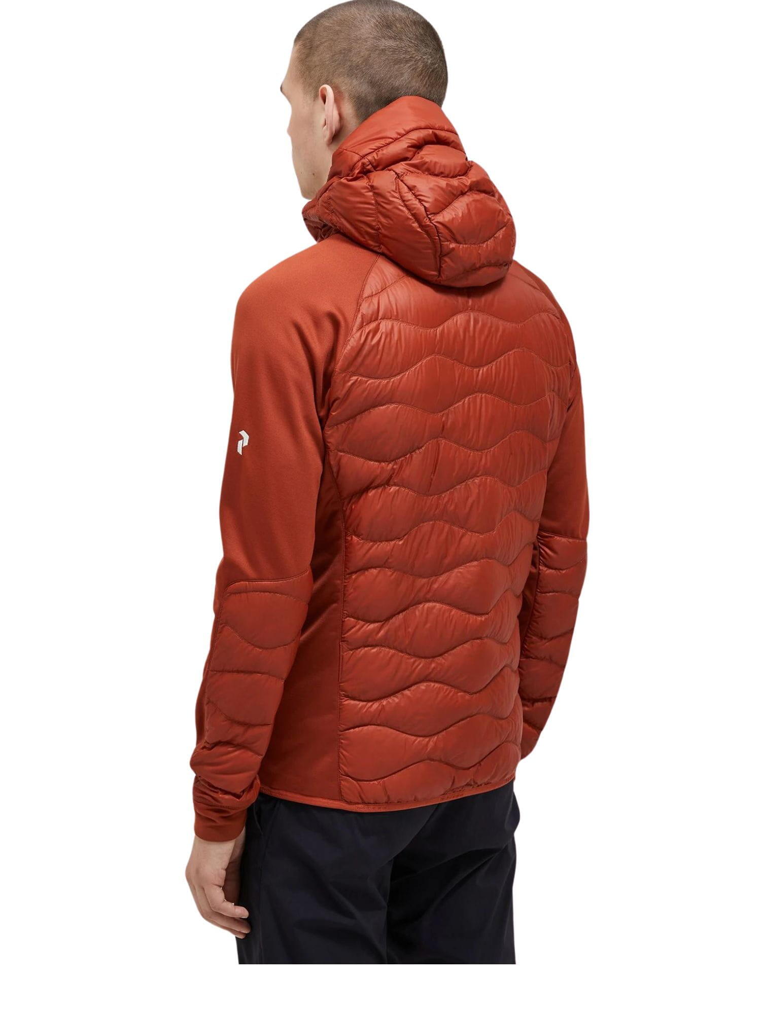 Kurtka Peak Performance M Helium Down Hybrid Hood Jacket Spiced - XXL 2/6