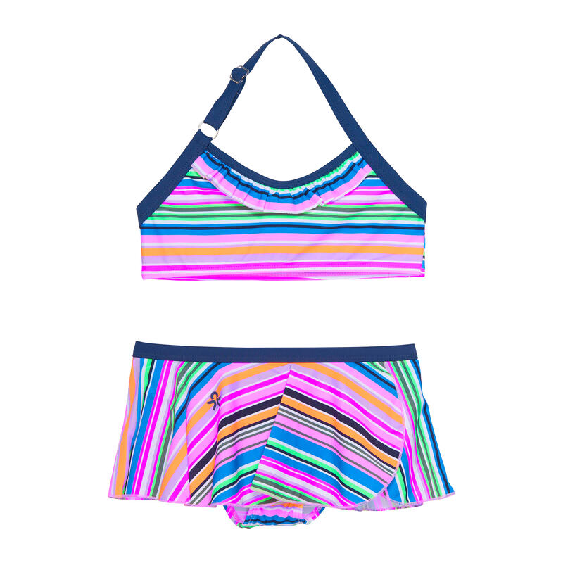 Color Kids Rok AOP Bikini tweedelig kinderbadpak