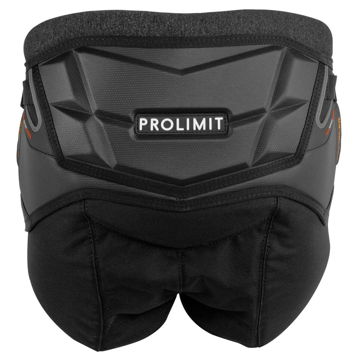 Trapez Prolimit Windsurf Seat Harness Rambler Hex Black Orange 3/6
