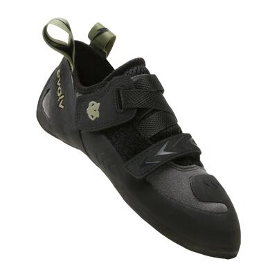 Scarpe da arrampicata uomo Evolv Kronos nero/olive US 105/44