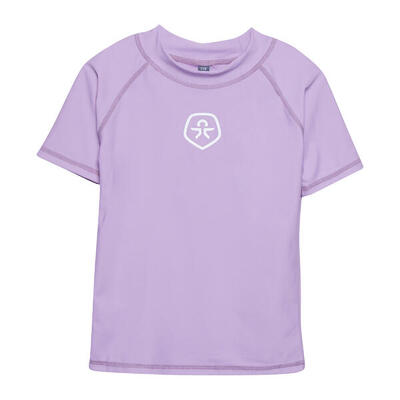 Color Kids T-shirt da nuoto per bambini in tinta unita