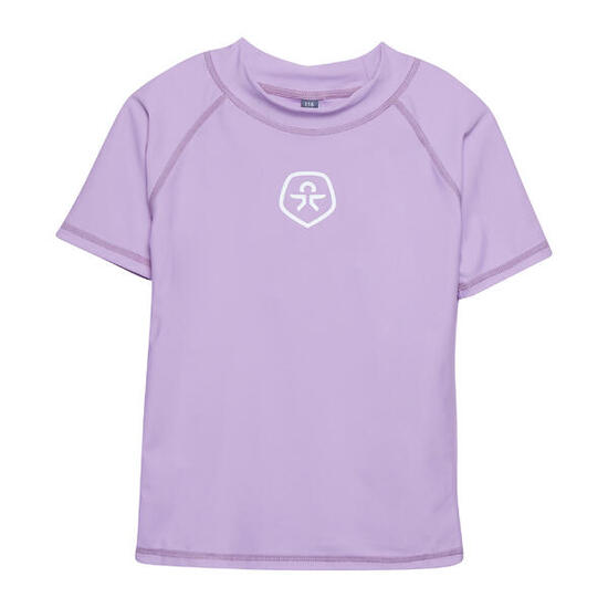 Color Kids T-shirt da nuoto per bambini in tinta unita