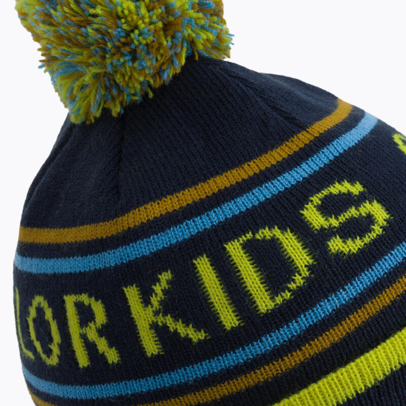 Czapka zimowa dziecięca Color Kids Hat Logo CK