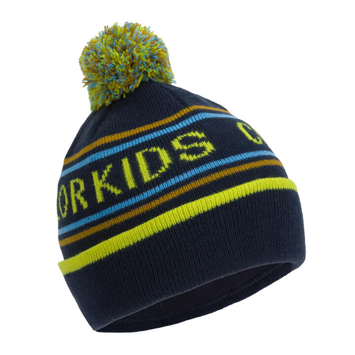 KinderWintermütze Color Kids Hat Logo CK COLOR KIDS DECATHLON