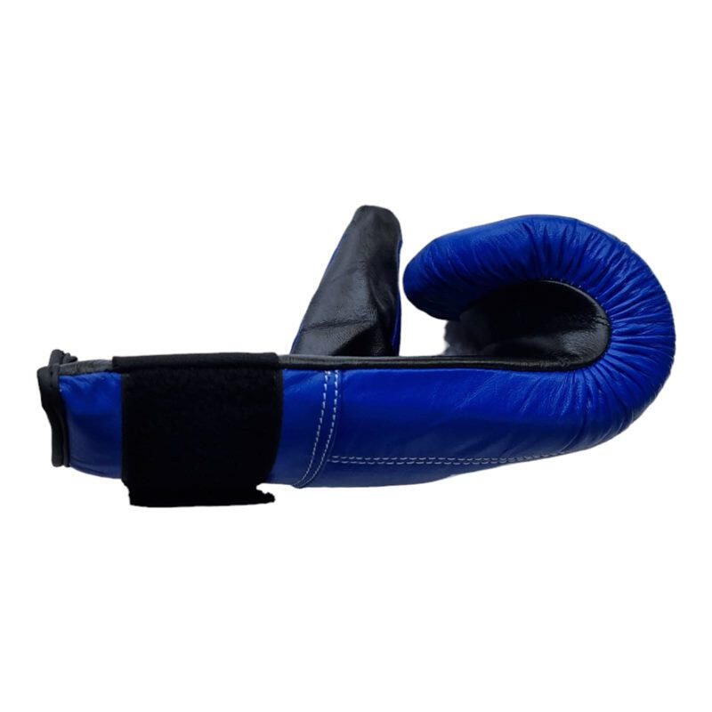 Manusi sac box Anastasia Sport, albastre, piele naturala, marime M