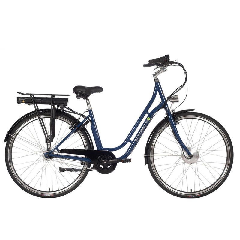 Elektrisches Damenfahrrad Fashion Plus 2.0, 45 cm, Nxs 7, blau