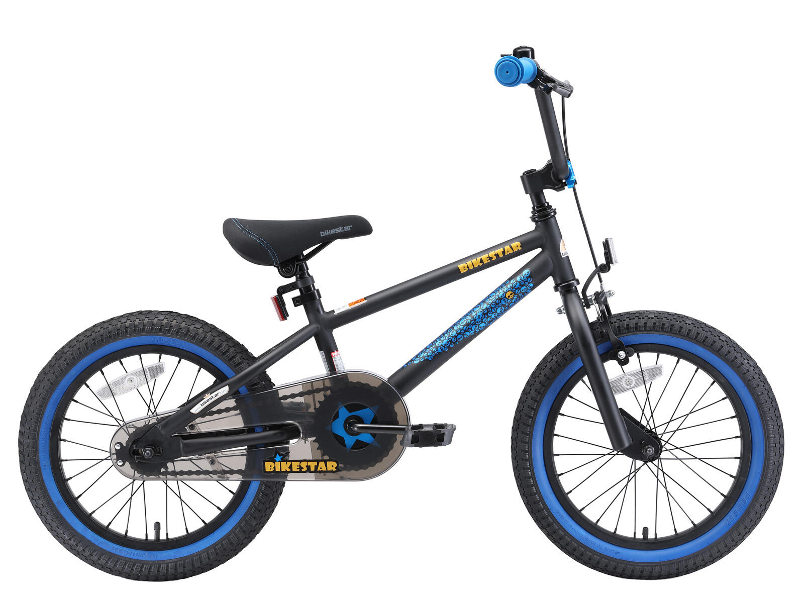 BIKESTAR Bicicletta per bambini 16 pollici dai 4 - 6 anni, BMX