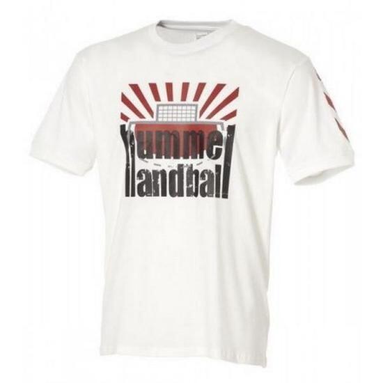 Tee-shirt Hummel GOAL Blanc-Rouge