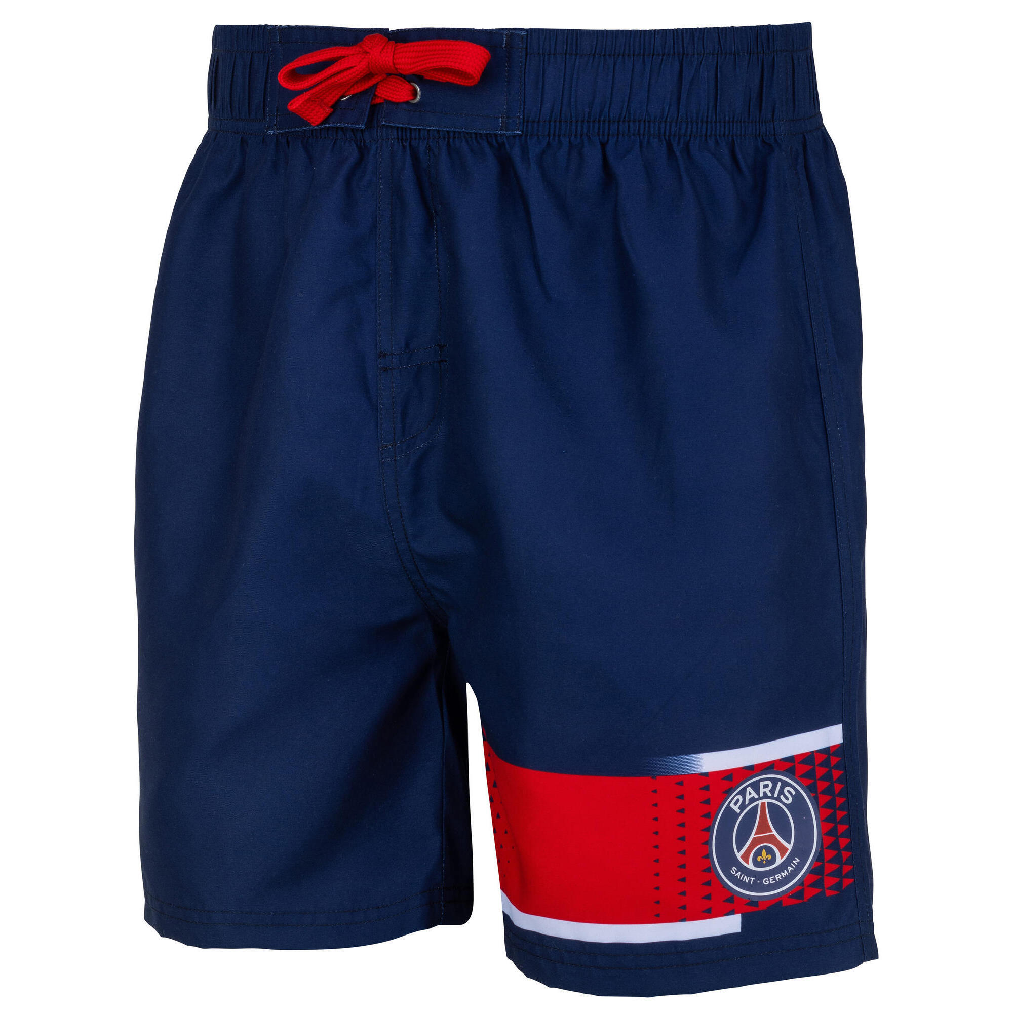 Psg - Short De Bain Enfant Psg - Collection Officielle Paris Saint Germain - Short - Bleu - 6 À 8 Ans - Decathlon