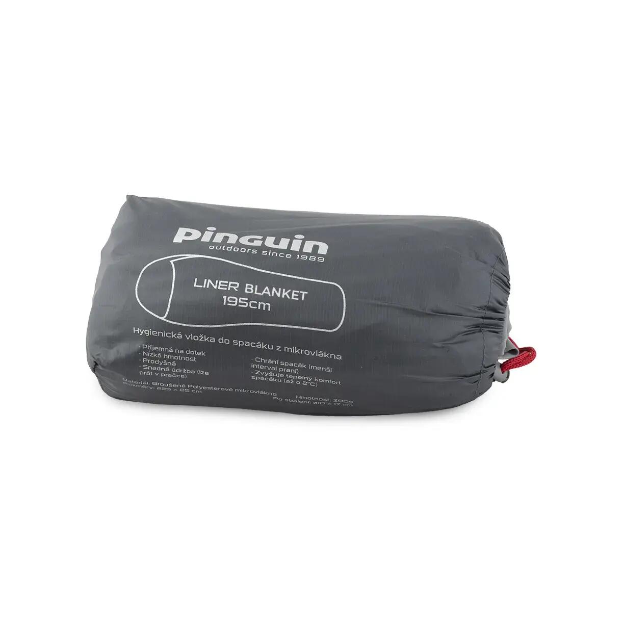 Wkładka higieniczna do śpiwora typu mumia Pinguin Liner Mummy 5/8