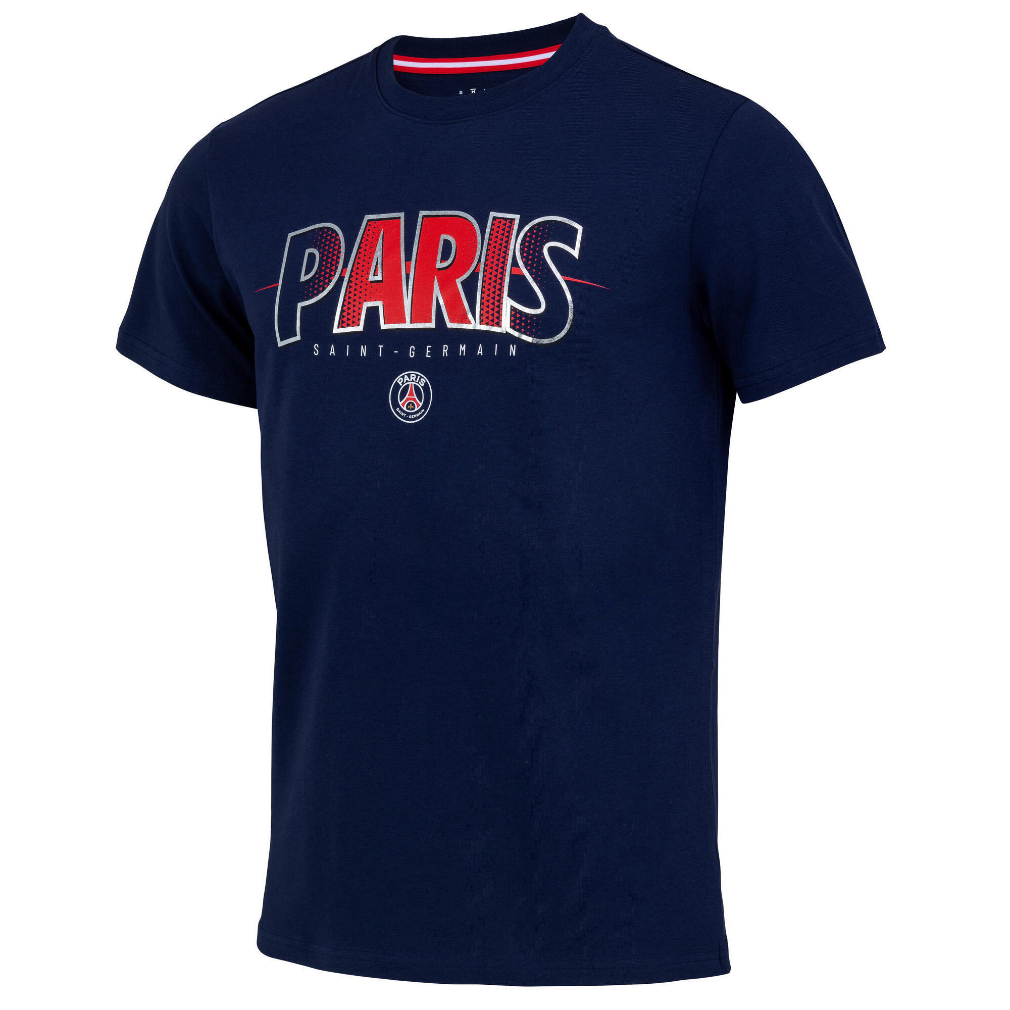 Psg - T-shirt Enfant Psg - Collection Officielle Paris Saint Germain - T-shirt Manches Courtes - Bleu - 10 À 12 Ans - Decathlon