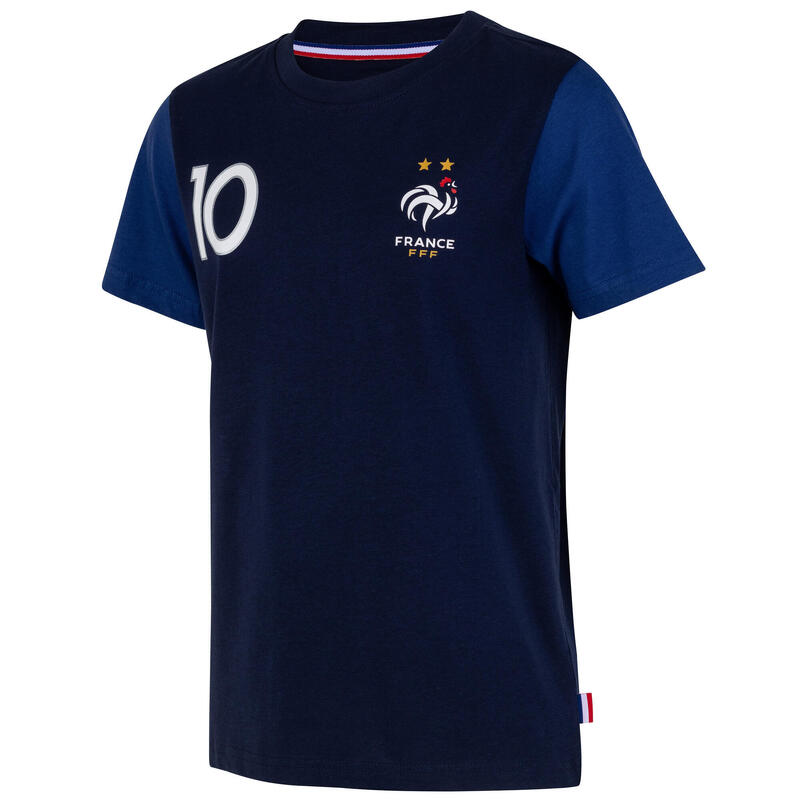 T-shirt FFF Kylian Mbappé - Collection officielle Equipe de France de Football