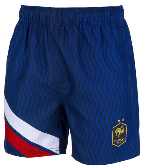 Short De Bain plage FFF - Collection officielle Equipe de France de Football