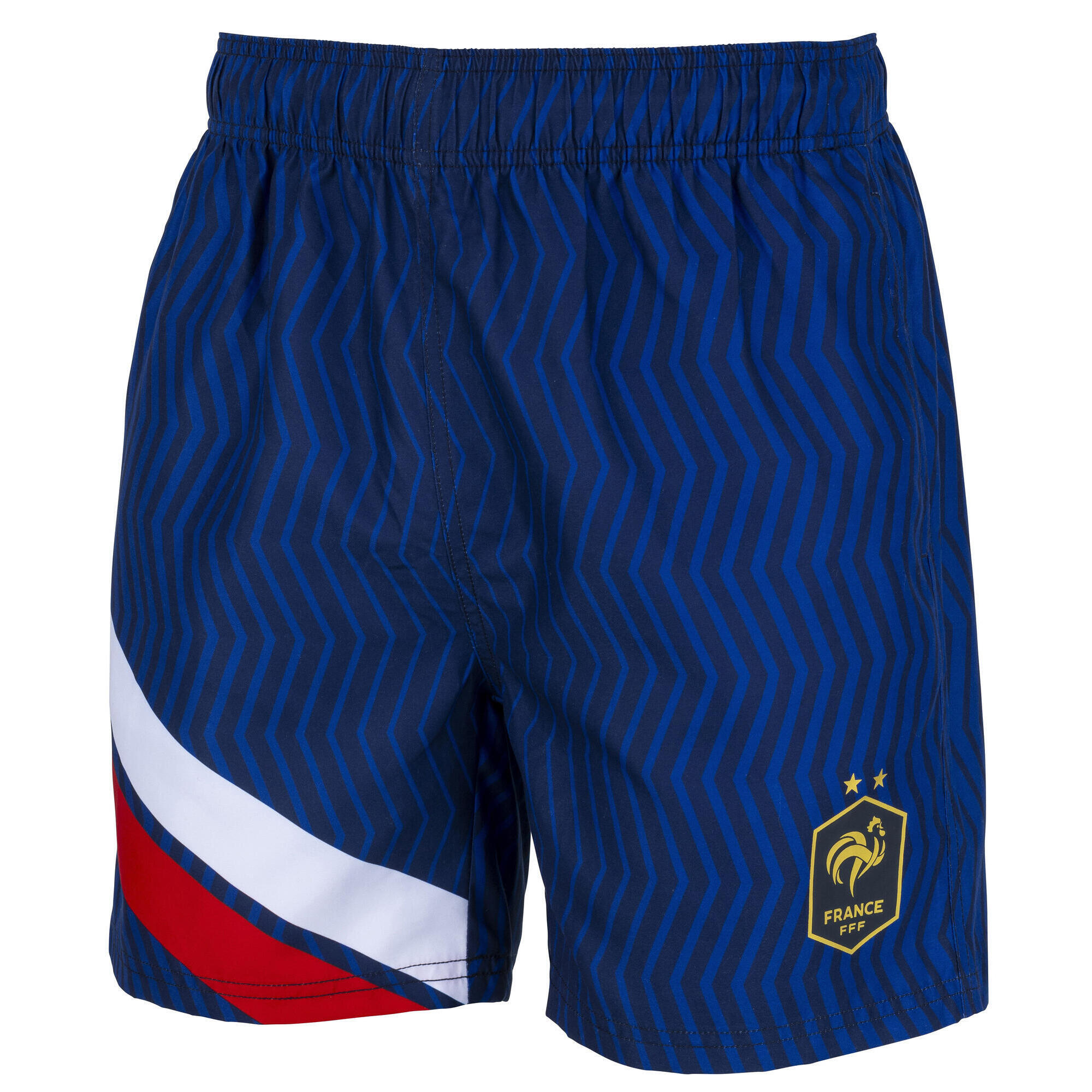 Fff - Short De Bain Fff Enfant - Collection Officielle Equipe De France De Football - Short - Bleu -  4 À 6 Ans - Decathlon