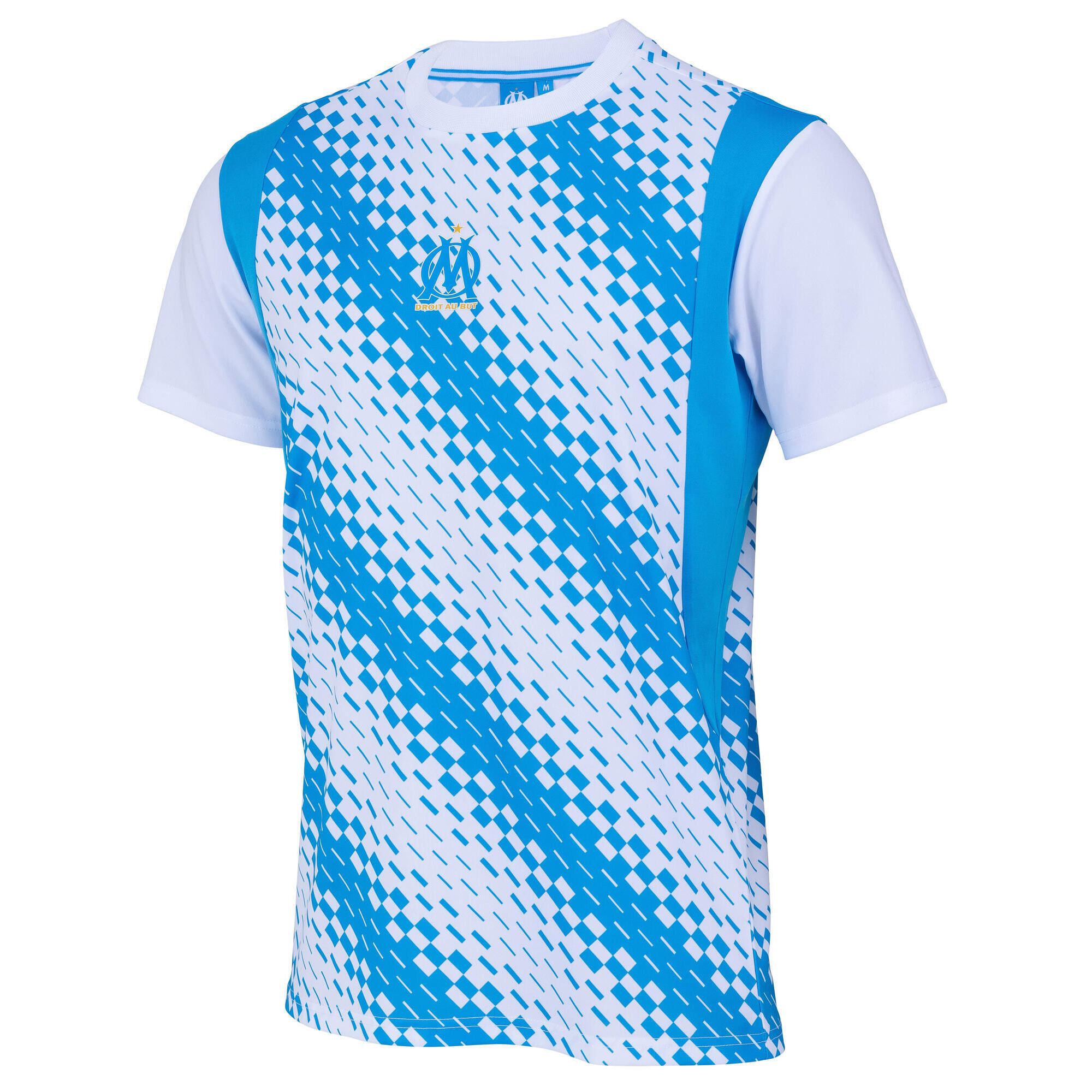 Om - Maillot Enfant Om - Collection Officielle Olympique De Marseille - Maillot Manches Courtes - Blanc -  6 À 8 Ans - Decathlon