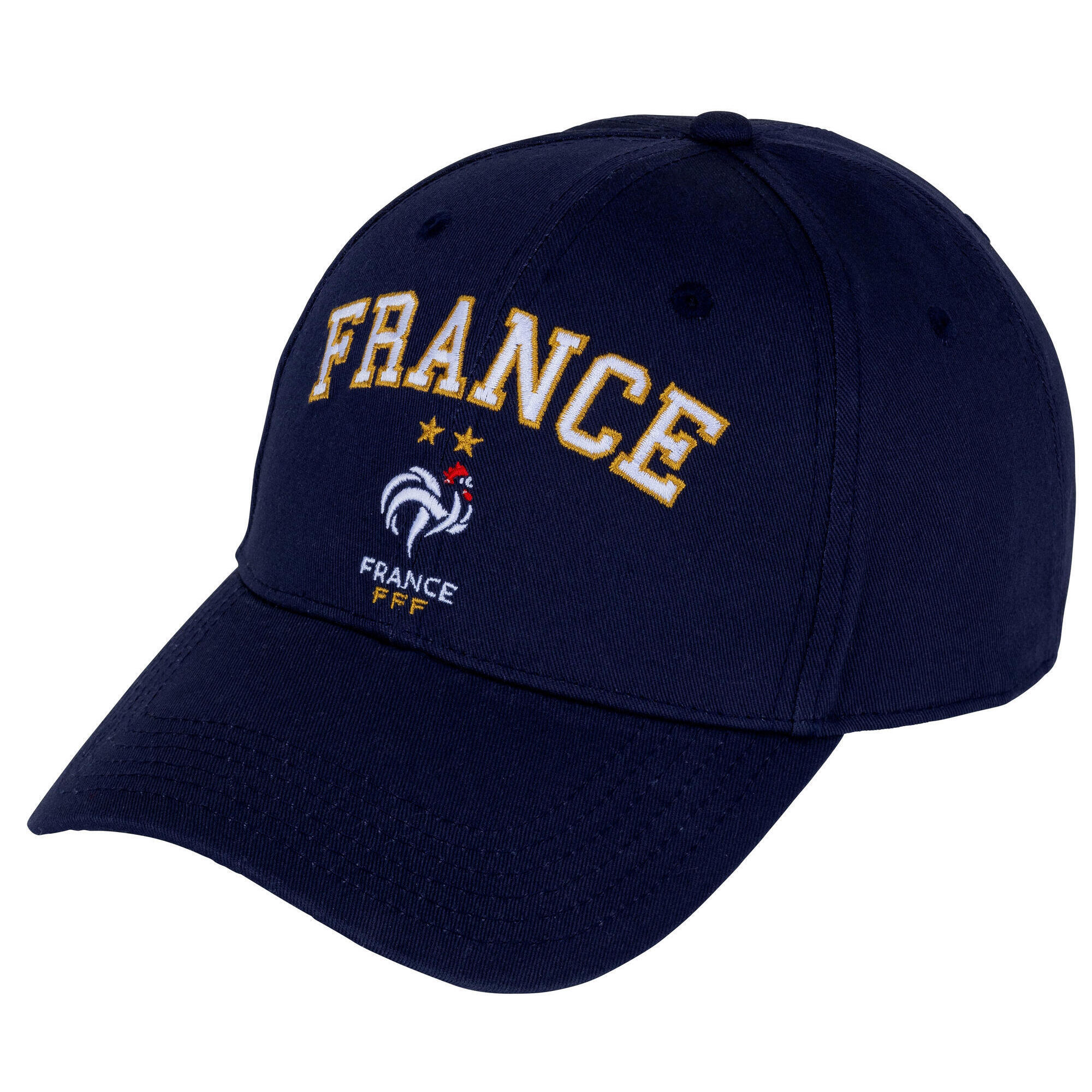 Fff - Casquette Fff - Collection Officielle Equipe De France De Football - Casquette - Bleu - Taille Unique - Decathlon