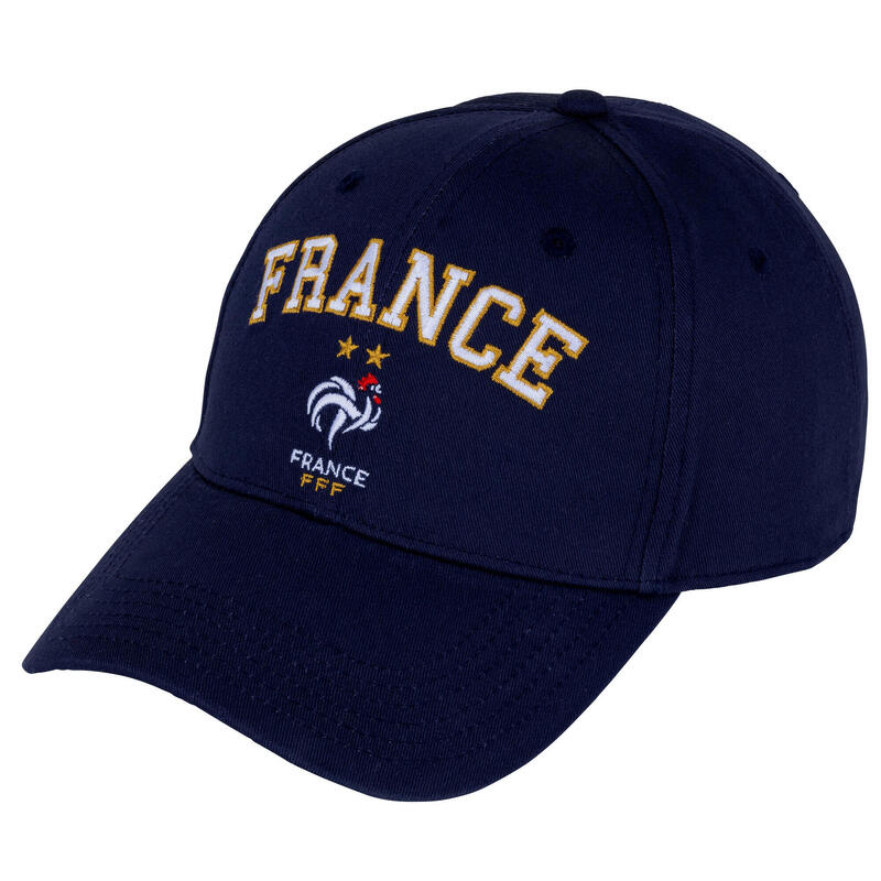 Schirmmütze der französischen Nationalmannschaft Logo FFF