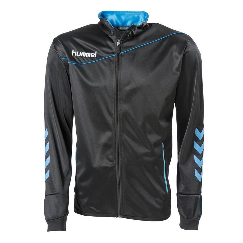 Veste Hummel CORPORATE CLUB Noir-Methyl blue