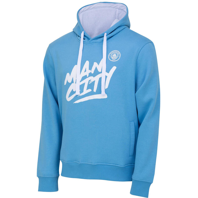 Serviette à Capuche Manchester City Pour Enfants - Poncho