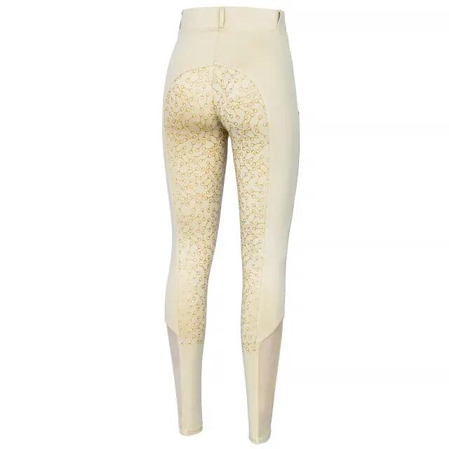 Legginsy do jazdy konnej damskie Start Kensington elastyczne, z pełnym lejem 2/5