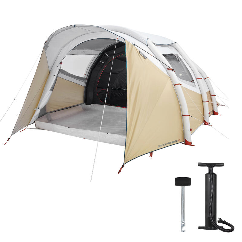 Verhuur - Tent Air Seconds 5.2 F&B opblaasbaar 5 personen 2 slaapcompartimenten