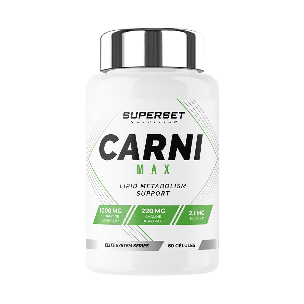 SUPERSET NUTRITION L-carnitine - Carni Max (60 Capsules)