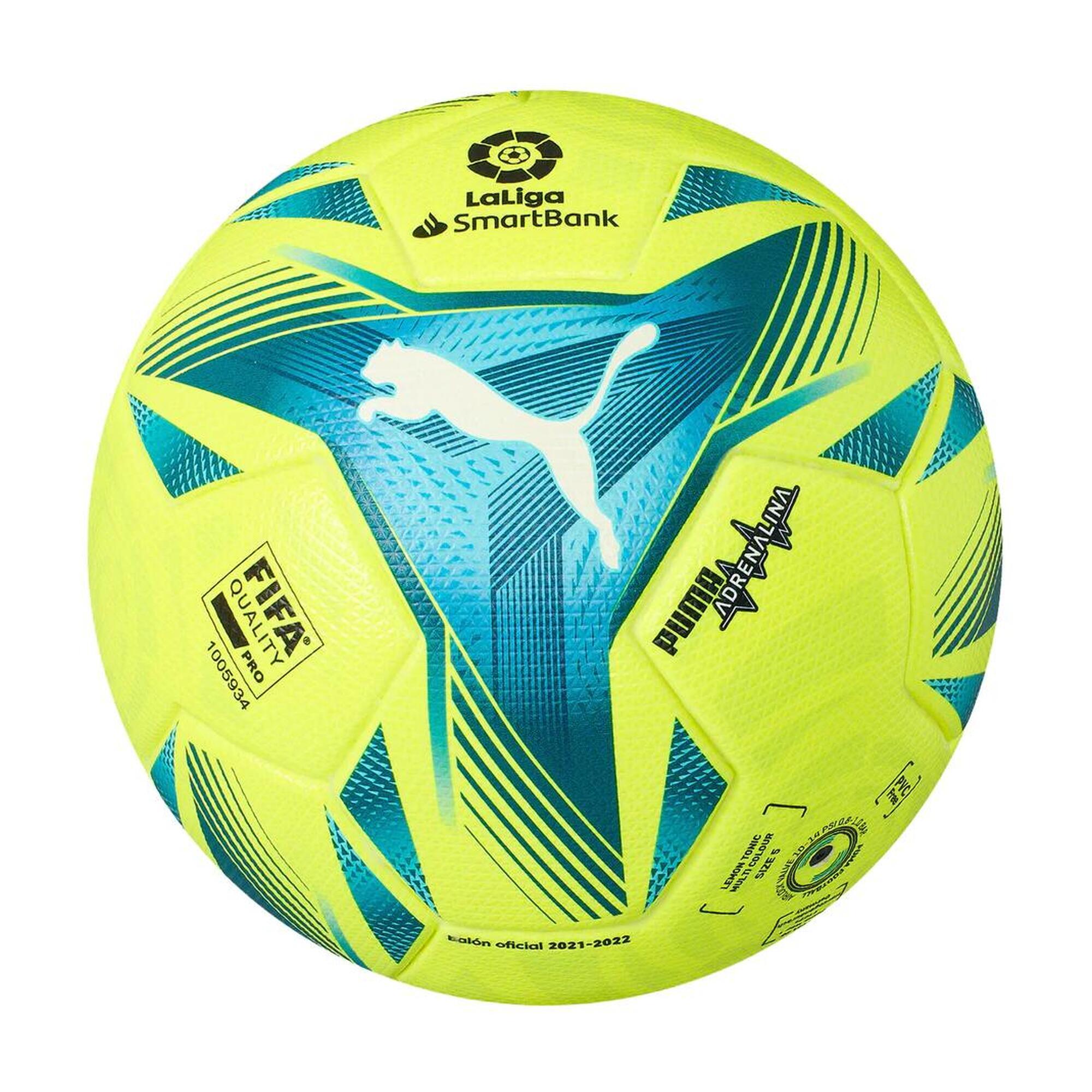 Puma - Puma Puma Laliga 2 Adrenaline Match Football Match - Ballon De Foot - Bleu - 5 - Decathlon
