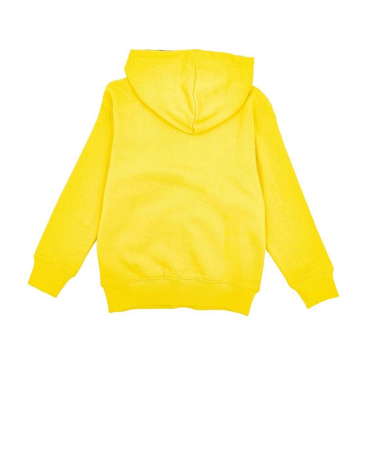 Dziecięca bluza z kapturem Basic Leone zapinana na zamek na całej długości
