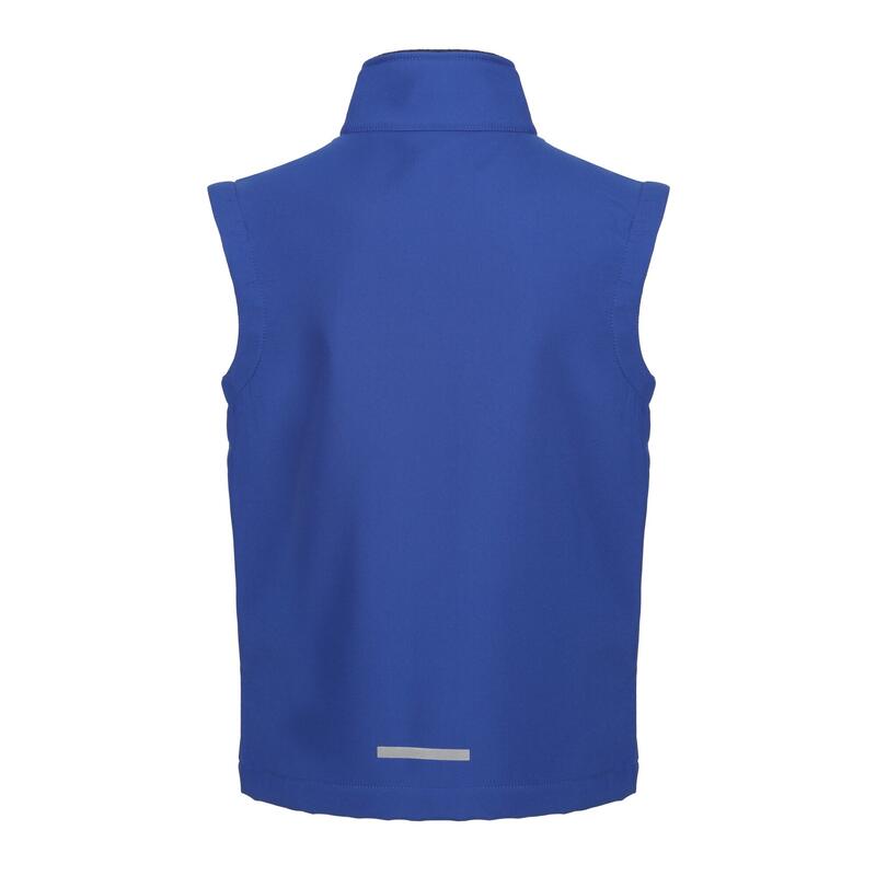 Kinder/Kids Ablaze Softshell Reflecterend Gilet (Nieuw Koninklijk/Noorlogs)