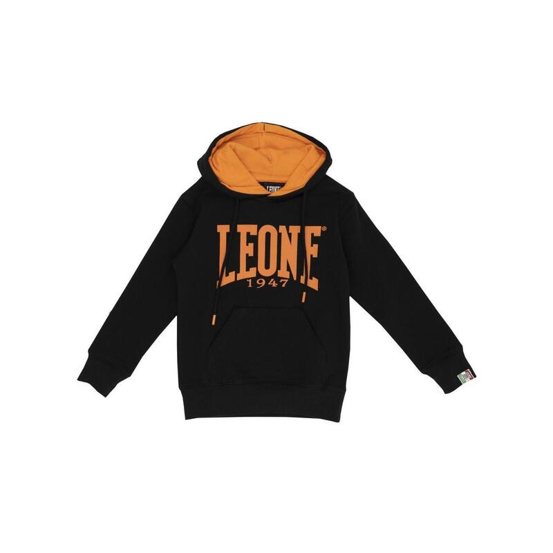 Sweatshirt met capuchon voor jongen Leone Basic