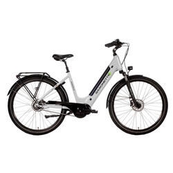 Vélo électrique pour femmes Premium Plus 3.0, 45 cm, Nxs 8, argent mat
