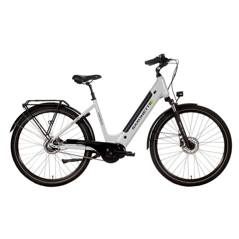 Damen-Elektrofahrrad Premium Plus 3.0, 45 cm, Nxs 8, mattsilber